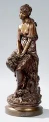 Le Rêve by Hyppolite Moreau, Épreuve en bronze à patine médaille, sold Dec 2012