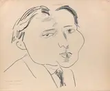 Cortot douloureux. 1926 by Henri Matisse, Lithographie sur Japon, sold Jun 2020