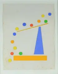 Équilibre by Albert Chubac, Collage, sold Jun 2020