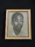 Portrait de jeune antillais by Pierre Bodard, Fusain et crayon sur papier, sold Mar 2012