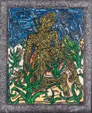 Homme tatoué by Robert Combas, Lithographie numérotée, sold Dec 2019