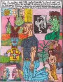 La lumière est?! le soleil brille by Robert Combas, Lithographie contresignée et datée (19), sold Dec 2019