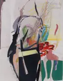 Sans titre by Michel Tyszblat, Technique mixte et collage sur papier, sold Dec 2019