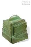 Cygne-Pyramide by Alberto Guzmán, Epreuve en Bronze à patine verte, sold Dec 2019