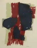 Sans titre by Raoul Ubac, Lithographie en couleurs, épreuve signée et numérotée, sold Jun 2010