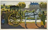 La rencontre. 1907 by Maurice Taquoy, Eau-forte et aquatinte, sold Sep 2009