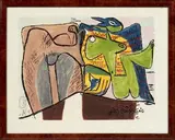 Je rêvais by Le Corbusier, Estampe originale signée dans la marge au crayon, sold Dec 2012