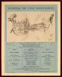 Sans titre by Marc Chagall, Affiche lithographique originale pour le « Festival de l'île Saint-Louis », sold Dec 2012