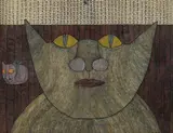 Le chat by Guy Bourdin, 1954, Encre et aquarelle sur papier, sold Dec 2012