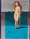 Justice by Salvador Dalí, Gouache sur fond photographique, sold Dec 2012