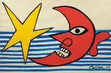 Untitled by Alexander Calder, 1973, Gouache sur papier Canson, sold Dec 2012