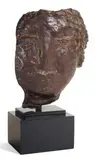 Masque de jeune fille by Jean Fautrier, 1928, Epreuve en bronze signée et numérotée, sold Dec 2012