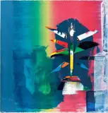 Portrait by Paul Jenkins, 1980, Collage et peinture sur papier marouflé sur toile, sold Dec 2012