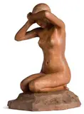 Sculpture by Stanislas Lami, Terre cuite, sold Dec 2012