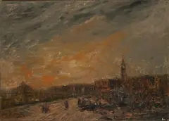 : Venise by Edouard-Jacques Dufeu, Toile, sold Jan 2017