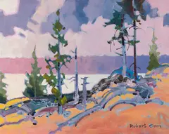 Classic Complement by Robert Genn, oil on canvas, sold Jan 2019