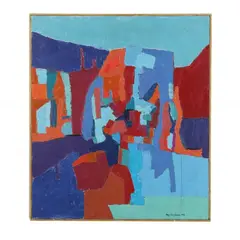 Untitled by Mary Anne Keel Jenkins, Oil on canvas, sold Oct 2022