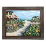 Beach Shack by Gordon Wheeler, Oil on canvas, sold Oct 2022