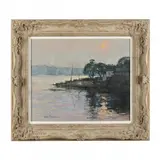 Sunset Cove by Alice Mongeau, Oil on canvas, sold Oct 2022