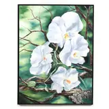 Contemporary Painting of Flowers by Michel Brinegar, Oil on canvas, sold Oct 2022