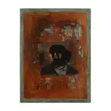 Fleur / Flower by John B. Lucas, Oil on board, sold Oct 2022