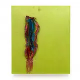 Breaking & Entering (Ravishing) by Leslie Wayne, Oil on wood, sold Oct 2022