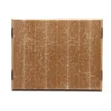 Untitled by Dan Steinhilber, 2004, Extra strength packing tape on cardboard box cover, sold Oct 2022