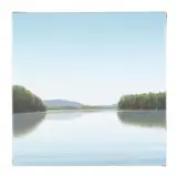 Clear Blue by Jacob Cooley, Oil on canvas, sold Oct 2022
