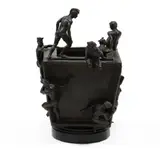 Judy's Planter by David Derner, Patinated bronze, sold Oct 2022