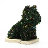 Hecho a Mano - Flower Puppy by Jeff Koons, Mixed-media multiple with resin, sold Oct 2022
