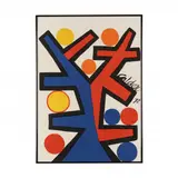 Tree by Alexander Calder, Lithograph in colors, sold Oct 2022