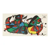 Escultor - Italy by Joan Miró, Lithograph in colors, sold Oct 2022