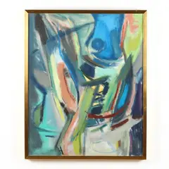 Cep Movement by Michel Bérard, Oil on canvas, sold Oct 2022