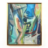 Cep Movement by Michel Bérard, Oil on canvas, sold Oct 2022
