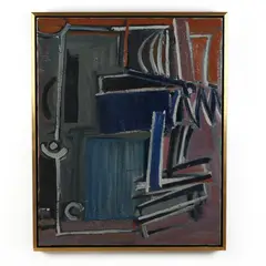 Untitled by Daniel Clesse, Oil on canvas, sold Oct 2022