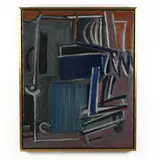 Untitled by Daniel Clesse, Oil on canvas, sold Oct 2022