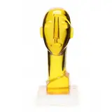 Milo by Shlomi Haziza, Translucent yellow acrylic, sold Oct 2022