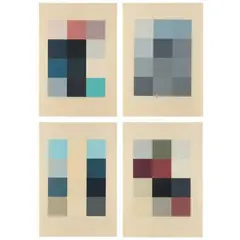 Meltdown (Complete Suite of Four) by Sherrie Levine, Woodcut print in colors, sold Oct 2022