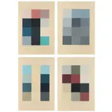 Meltdown (Complete Suite of Four) by Sherrie Levine, Woodcut print in colors, sold Oct 2022