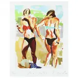 Mix and Match by Eric Fischl, Digital archival print, sold Oct 2022
