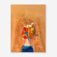 Floral Study: Summer Flowers by Ralph Rosenborg, 1975, oil on linen, sold Aug 2025