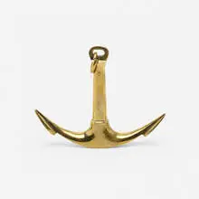 Rare anchor corkscrew, model 3755 by Carl Auböck, c. 1950, brass, sold Jul 2022
