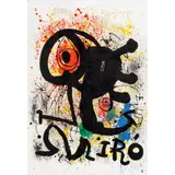 Untitled by Joan Miró, lithograph in colors, sold Sep 2025