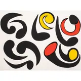 Untitled by Alexander Calder, lithograph in colors, sold Sep 2025