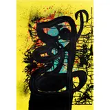 Untitled by Joan Miró, lithograph in colors, sold Sep 2025