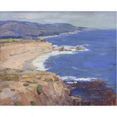 Untitled by Joseph Kleitsch, oil on board, sold Sep 2025