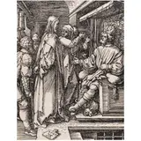 Christ Before Herod" from "The Small Passion," (1509) by Albrecht Durer, woodcut on laid paper, sold Sep 2025