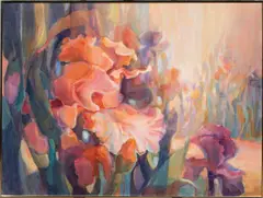 Untitled by Georgia Whitaker, oil on canvas, sold Sep 2025