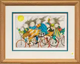 Journey A La Campagne by Graciela Rodo Boulanger, 1997, lithograph in colors, sold Sep 2025