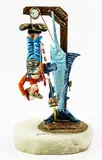 Todays Catch by Ron Lee, 1990, mixed media sculpture, sold Sep 2025